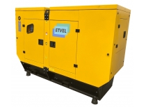 Дизельный генератор ETVEL ED-100YD в кожухе с АВР